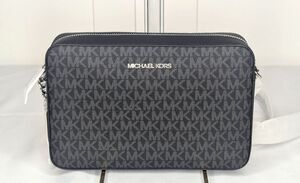 Michael Kors Jet Set Leather Crossbody Bag - Black, Brand New